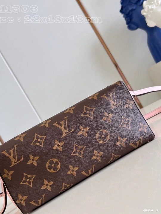 WIS LOUIS Pouch-22.5*13*13CM VUITTON Bloom 1208